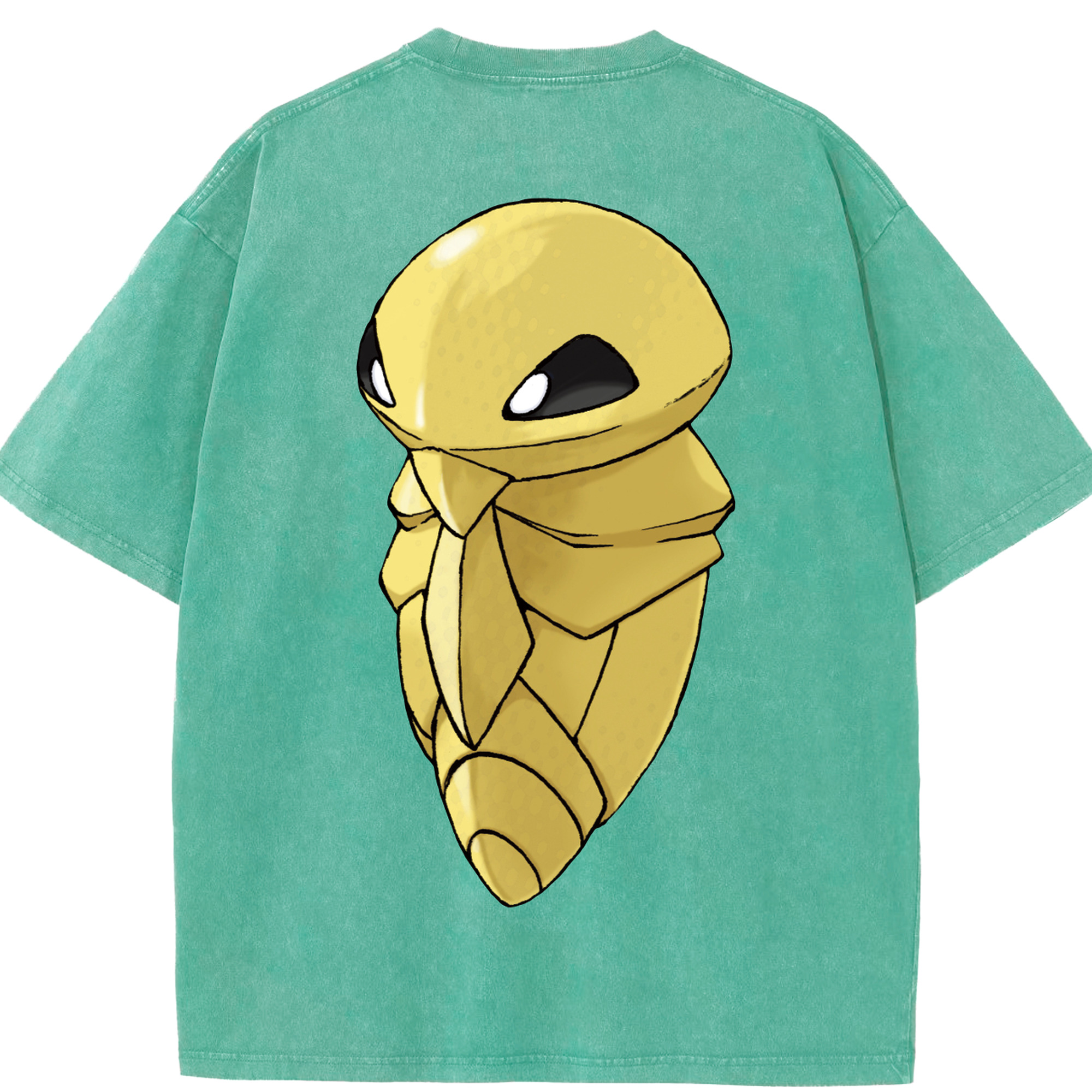 （画像用） ポケットモンスター Pokémon 綿100% ヴィンテージ風 半袖Tシャツ（背面プリント）